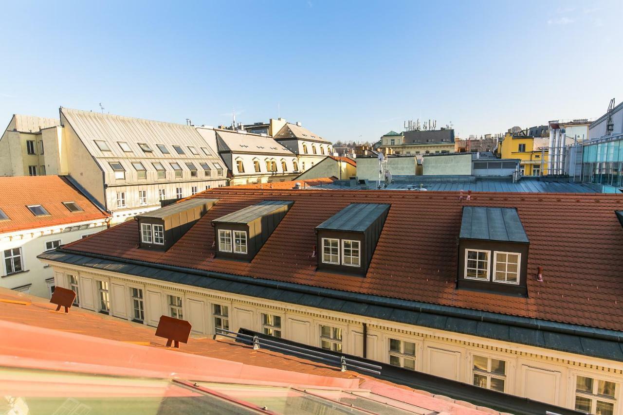 Attic Apartment By Wenceslas Square Prague Extérieur photo